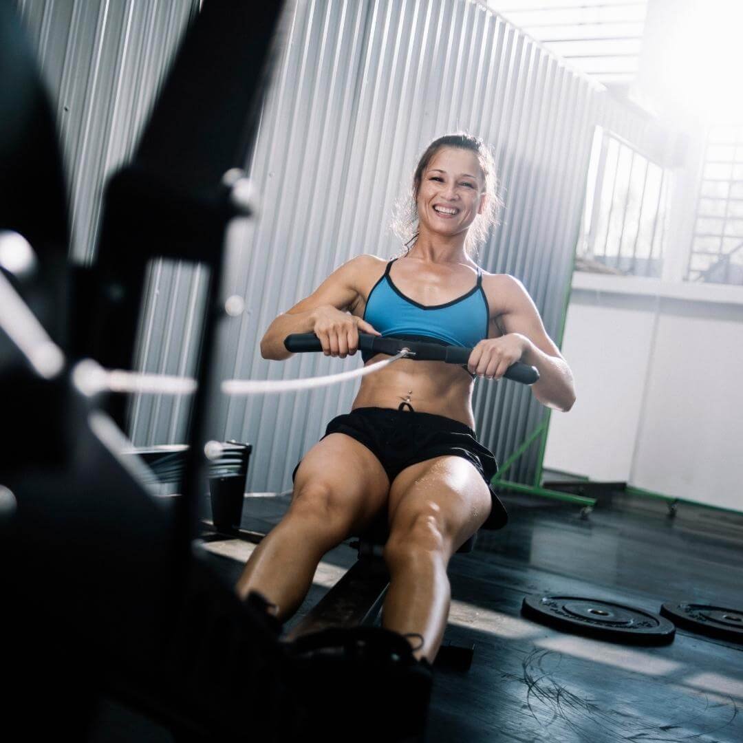 cardio rowing-arnold gym