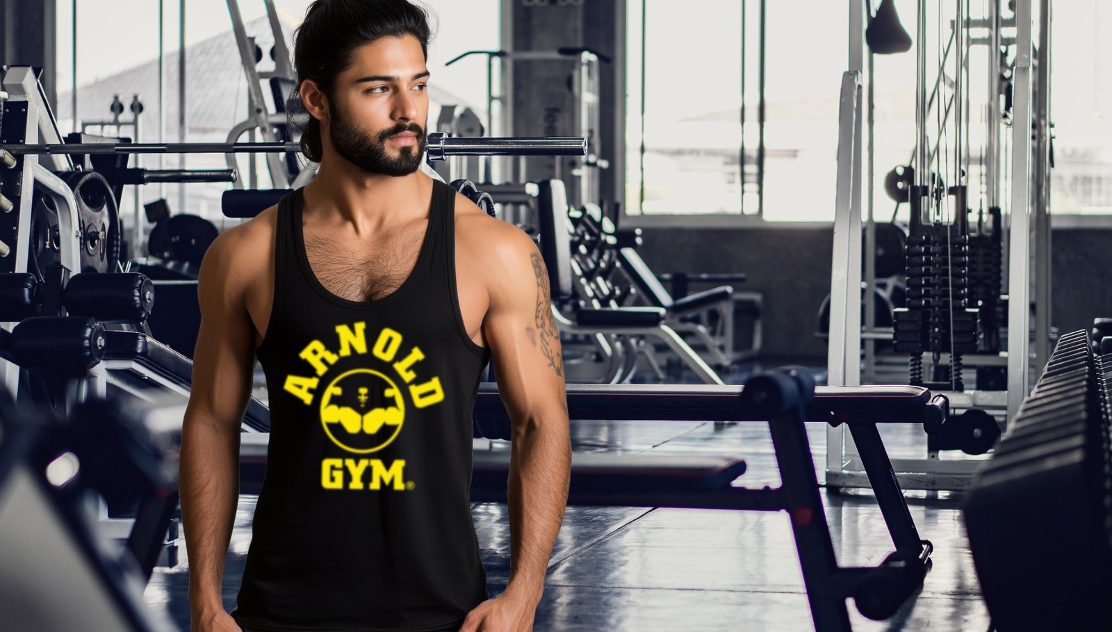 Legend Workout Stringer Vest - arnold gym