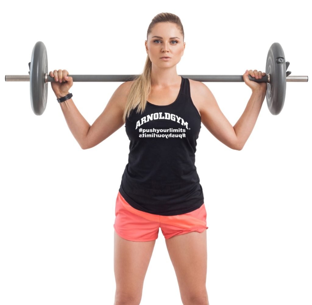 women's workout vests - arnold gym black women workout vests