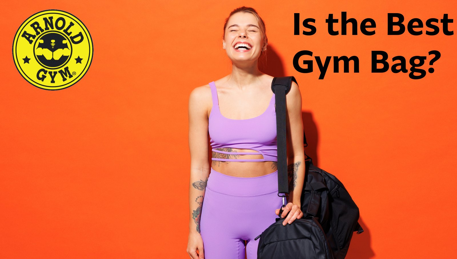 Athlete carrying the best gym bag after workout-arnold gym