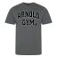 Arnold gym t-shirt-bold statement-charcoal t-shirt